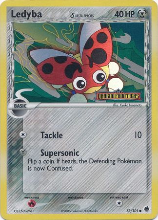 Ledyba (Delta Species)  (EX Dragon Frontiers)